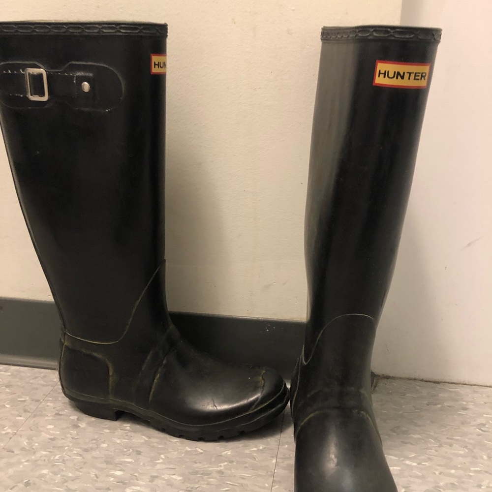 Hunter Women's Original Refined Tall Boots: Black